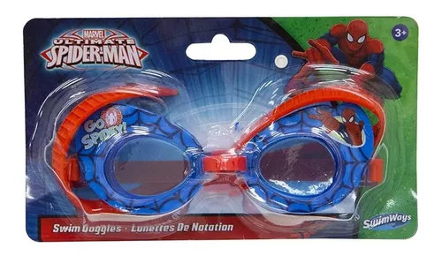 Marvel Ultimate Spider-Man - Gafas de natación para piscina