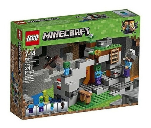 Juego Lego De Construcción Minecraft The Zombie Cave