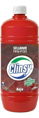 Clinsy Sellador Para Pisos Rojo X900ml 