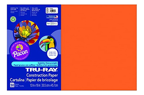 Pacon Truray Construction Paper 12 Pulgadas Por 18 Pulgadas