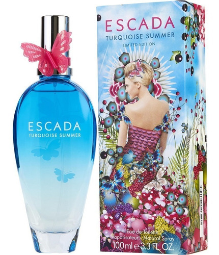 Escada Turquoise Summer Perfume Orig 30ml Perfumesfreeshop!!