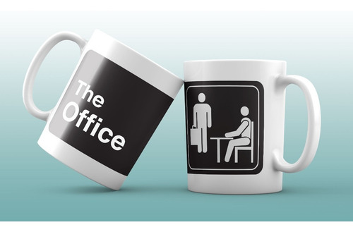 Imagen 1 de 1 de Taza Mug Serie The Office Dunder Mifflin Dwight Gelatina Jim
