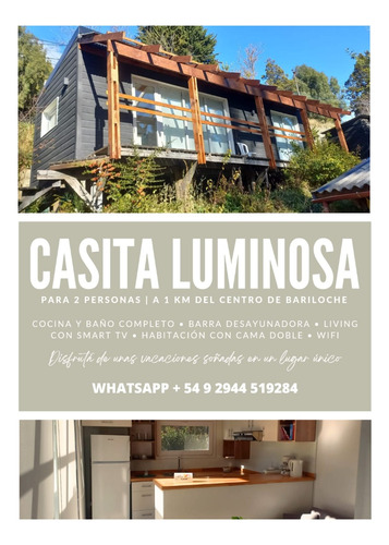 Casita Luminosa En Bariloche