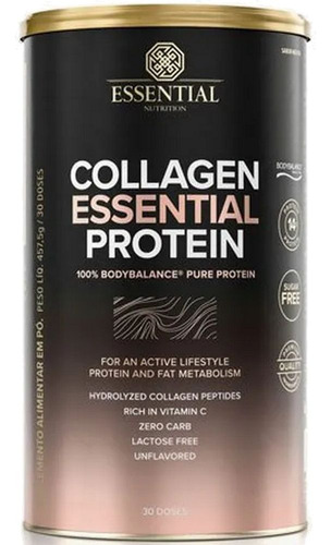 Collagen Essential Protein Essential Nutrition - (457,5g) Sabor Neutro