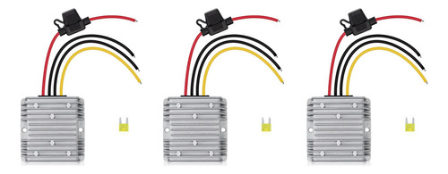 3 Convertidores  36 V/48 V A 12 V  20 A  Regulador De Volt