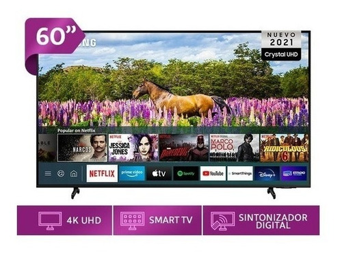 Imagen 1 de 1 de Samsung Smart Tv 55 4k Uhd Crystal 65 60 58 Sony LG