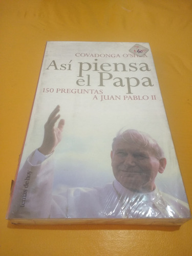 Libro Así Piensa El Papa Covadonga O'shea Nuevo