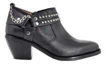 Comprar Botas Gravagna Botinetas Texanas 4002 Cuero Vintage Negro
