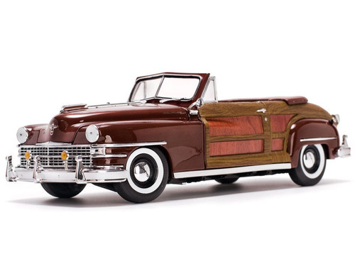 Chrysler Town & Country 1948 1:18 Sun Star Marron