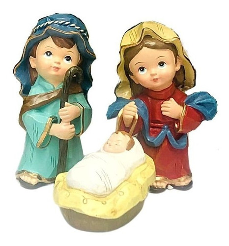 Imagen 3 de 10 de Nacimiento Navideño 12 Pzas, Decoración Navideña, Chico,lbp