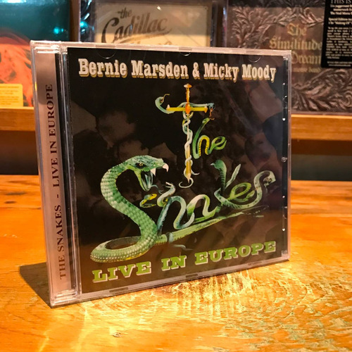 Bernie Marsden & Micky Moody The Snakes Live In Europe Cd