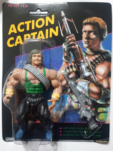 Action Captain Sungold Tipo Motu Bootleg Rambo Comando 04
