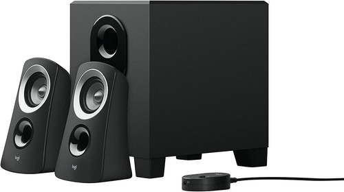 Imagen 6 de 7 de Parlante Home Theater 2.1 Logitech Z313 con Subwoofer Potente para Pc Tv y Celular