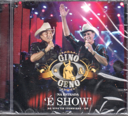 Cd Gino E Geno - Na Estrada É Show Ao Vivo