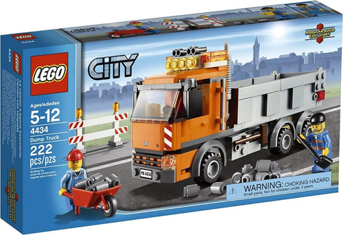 Camion Volquete Lego City Town 4434