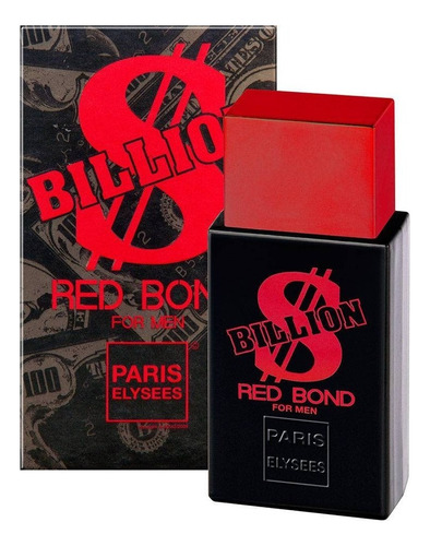 Perfume Edt Paris Elysees Billion Red Bond 100ml