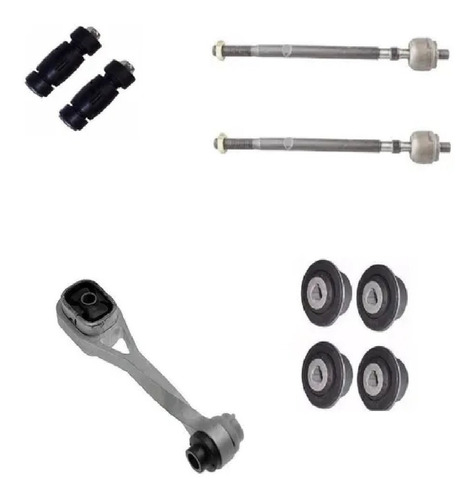 Kit Calço Cambio Biela + Pivô 12mm + Bieleta + Axial Clio