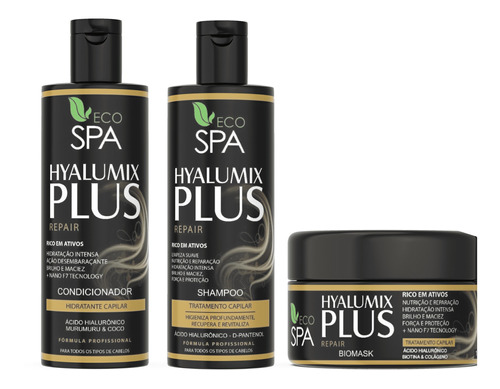 Kit Pós Progressiva Tratamento Profissional Shampoo Condic+