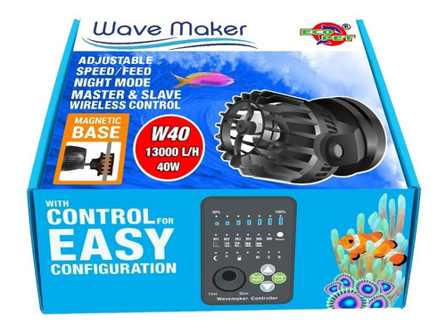 Generador Olas Pecera Con Controlador Wireless 13000 L/h W40