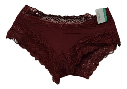 2 Panties Gilligan O Malley Calzón Borgoña Bragas T S 4-6