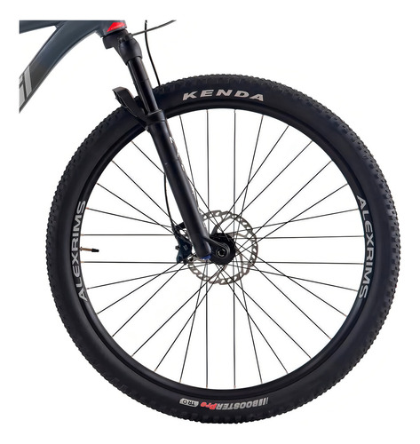 Bicicleta Mtb Nova Oggi Big Wheel 7.4 2024 Slx 12v Aro 29 Cor Graf/verm/cinza