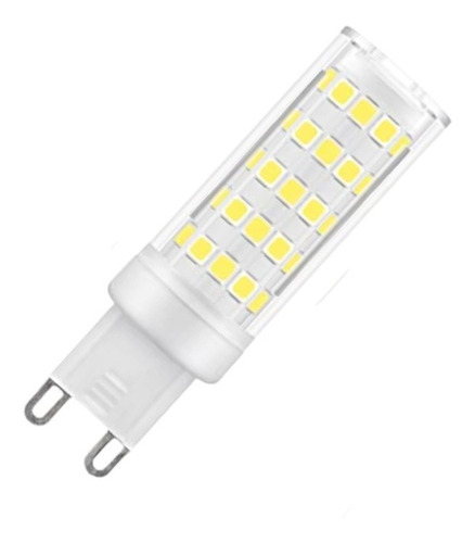 Pack X10 Lampara Led G9 10w Bipin Luz Fria 6500k 360° 220v 