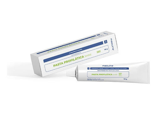 Imagen 2 de 2 de Pasta Profilactica Shine. 90g. Odontologia Dental. Maquira