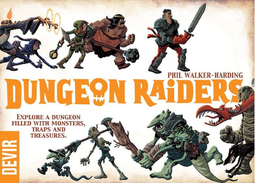 Dungeon Raiders - Juego De Mesa - Nueva Edición + Inglés 