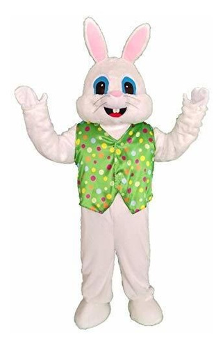 Disfraz Hombre - Green Easter Rabbit Mascot Costume Adult Ha