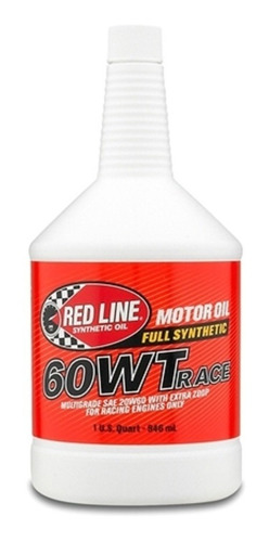 Aceite Motor Redline Race 60wt (20w60)