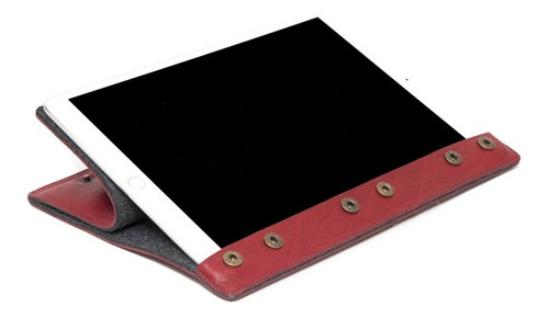 Imagen 3 de 4 de Funda Para iPad Air / iPad Pro / Tablet Bab® Cuero Genuino