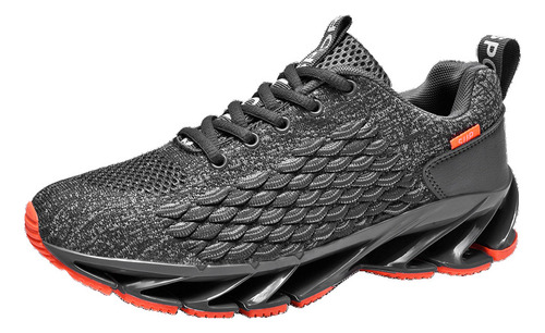 Zapatillas Deportivas Casuales Para Correr, Transpirables, De Punto Volado, Para Hombre