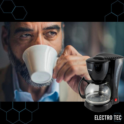 Cafetera Electrica Jarra Vidrio Filtro Suzika Caf035 12 Taza