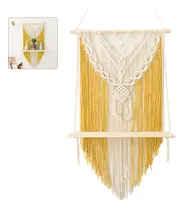 Comprar Estante De Macramé Estante Colgante De Pared Decoración Boho