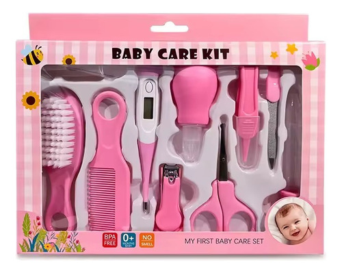 Kit Para Cuidado De Bebe 10pcs Baby Care