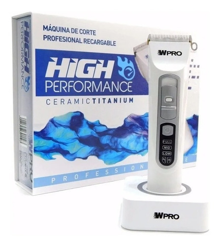 Máquina De Cortar Pelo Profesional Wpro High Perfomance