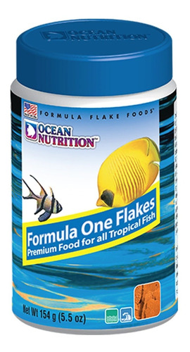 Alimento Ocean Nutrition Formu One Flakes 154g Escamas Peces