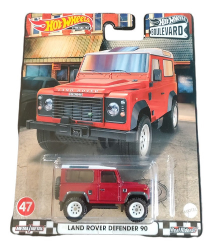 Hot Wheels Premium Boulevard Land Rover Defender 90