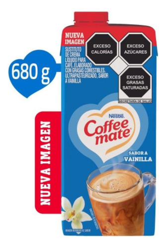 2 Pzas Sustituto De Crema Para Café Coffee Mate Líquido Sabo