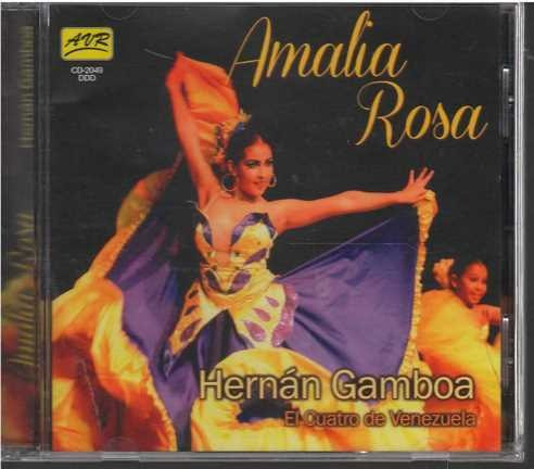 Cd - Hernan Gamboa / Amalia Rosa - Original Y Sellado