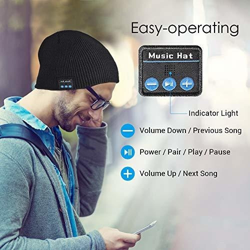 Accesorio Audio Video Bluetooth Beanie Gifts Hat With