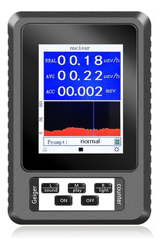 2024 Medidor De Radiación Ionizante Con Contador Geiger Xr1