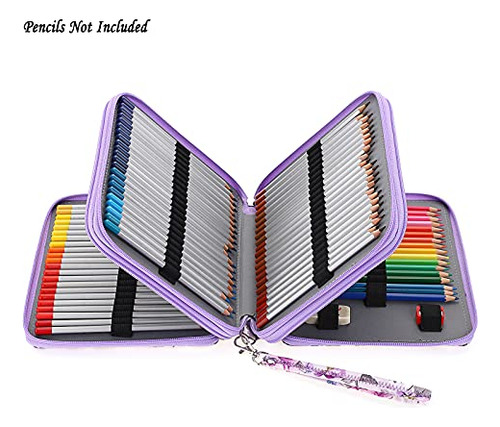 Btsky Estuche Para Lápices De Colores: 120 Ranuras Porta Láp