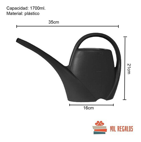 Imagen 4 de 9 de Regadera 1700 Ml