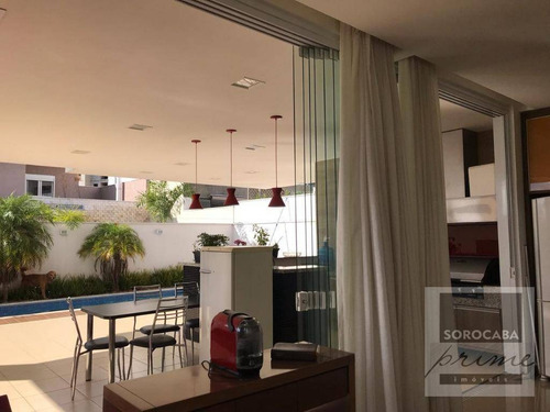 Imagem 26 de 30 de Sobrado Com 3 Dormitórios, 371 M² - Venda Por R$ 2.000.000,00 Ou Aluguel Por R$ 13.000,00/mês - Condomínio Residencial Giverny - Sorocaba/sp - So0110