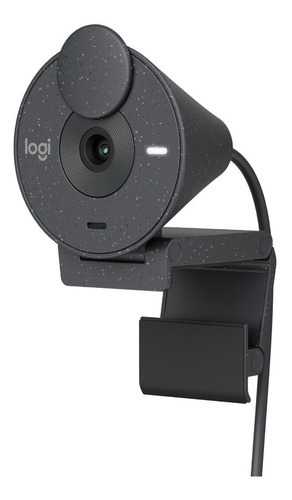 Cámara Web Logitech Brio 300 Full Hd 1080p - Negro