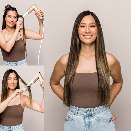 Shark Flexstyle Multiestilizador De Cabello - Hd432pk Rosa Claro