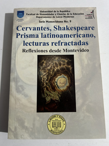 Libro Cervantes Shakespeare Prisma Latinoamericano - Udelar