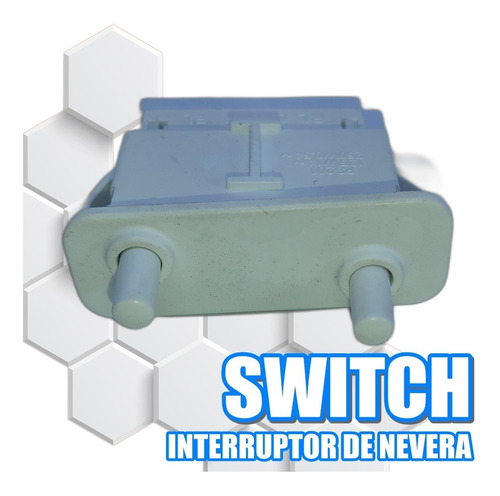 Switch Interruptor De Nevera Doble Botón 5 Pines