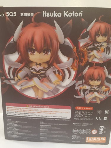 Imagen 3 de 4 de Figura Itsuka Kotori De Date A Live #505 Nendoroid 10cm
